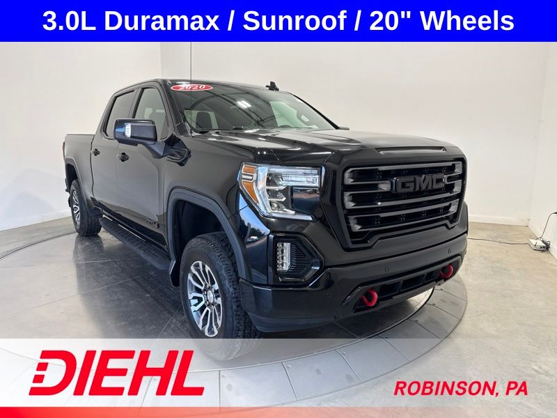 Black 2020 GMC Sierra 1500 Pickup Truck Four-Wheel Drive Automatic