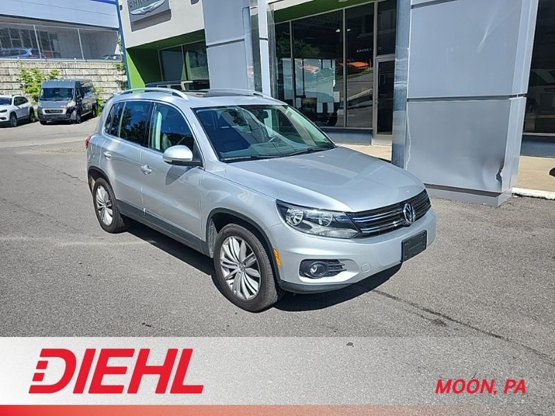 Reflex Silver Metallic 2014 Volkswagen Tiguan SUV / Crossover Front-Wheel Drive 6-Speed Automatic