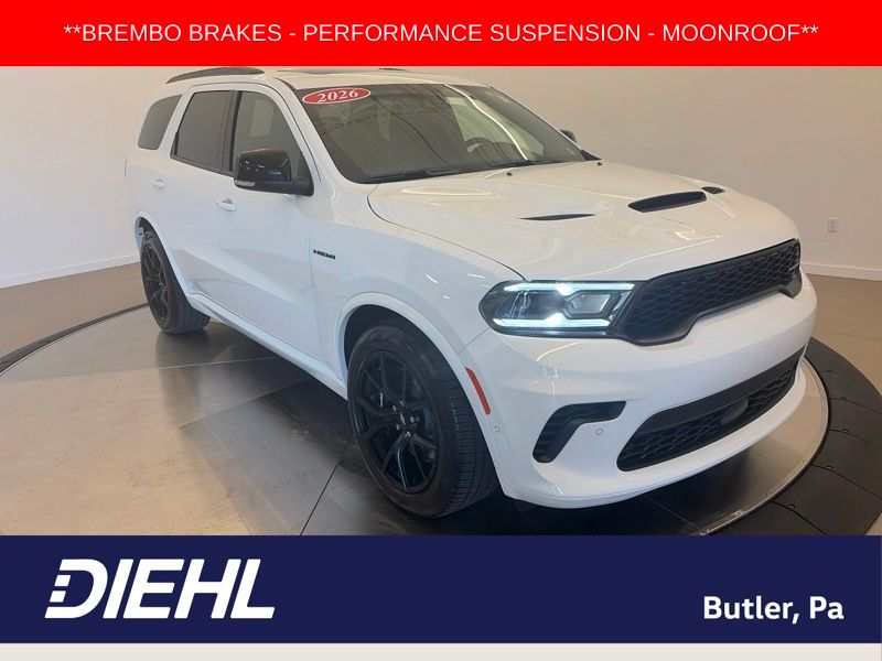 White Knuckle Clearcoat 2026 Dodge Durango SUV / Crossover All-Wheel Drive 8-Speed Automatic