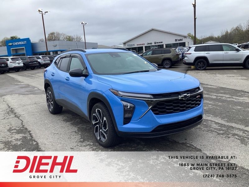 Fountain Blue 2024 Chevrolet Trax SUV / Crossover Front-Wheel Drive 6-Speed Automatic