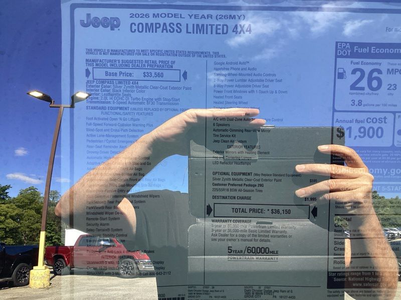 New 2026 Jeep Compass SUV