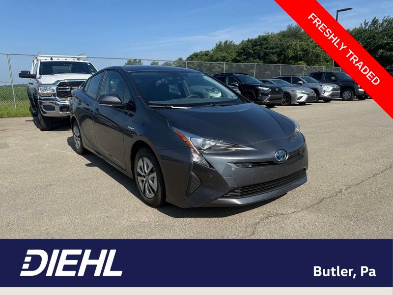 Magnetic Gray Metallic 2017 Toyota Prius Hatchback Front-Wheel Drive Continuously Variable Transmission