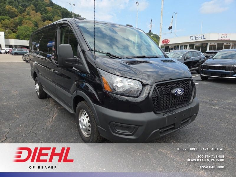 Black Metallic 2026 Ford Transit Cargo Van All-Wheel Drive