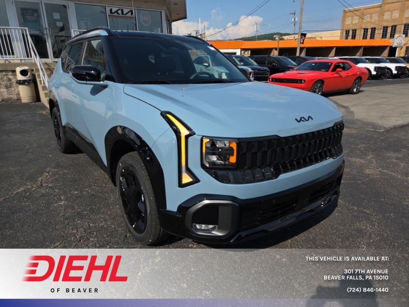 Frost Blue 2027 Kia Seltos SUV / Crossover All-Wheel Drive Continuously Variable Transmission