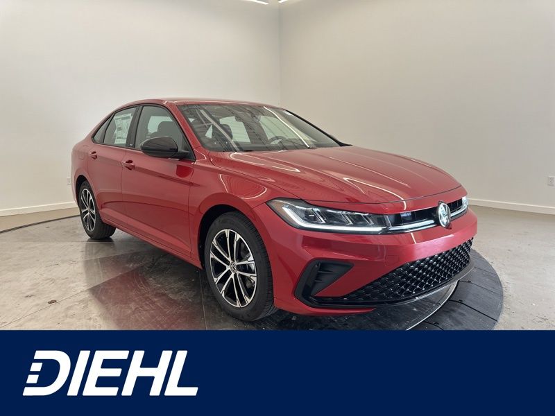 Kings Red Metallic 2026 Volkswagen Jetta Sedan Front-Wheel Drive 8-Speed Automatic