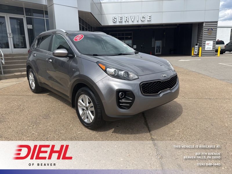 Mineral Silver 2019 Kia Sportage LX AWD SUV / Crossover All-Wheel Drive 6-Speed Automatic Overdrive