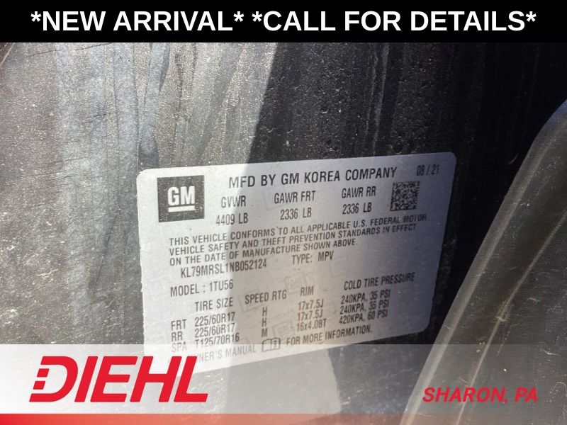 Used 2022 Chevrolet TrailBlazer SUV