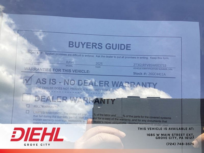 Used 2025 Toyota RAV4 SUV