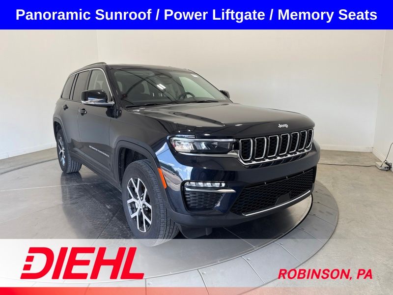 Midnight Sky 2024 Jeep Grand Cherokee SUV / Crossover Four-Wheel Drive 8-Speed Automatic