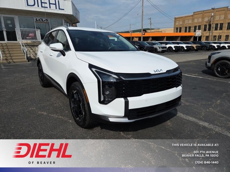 Glacial White Pearl 2026 Kia Sportage SUV / Crossover All-Wheel Drive 8-Speed Automatic