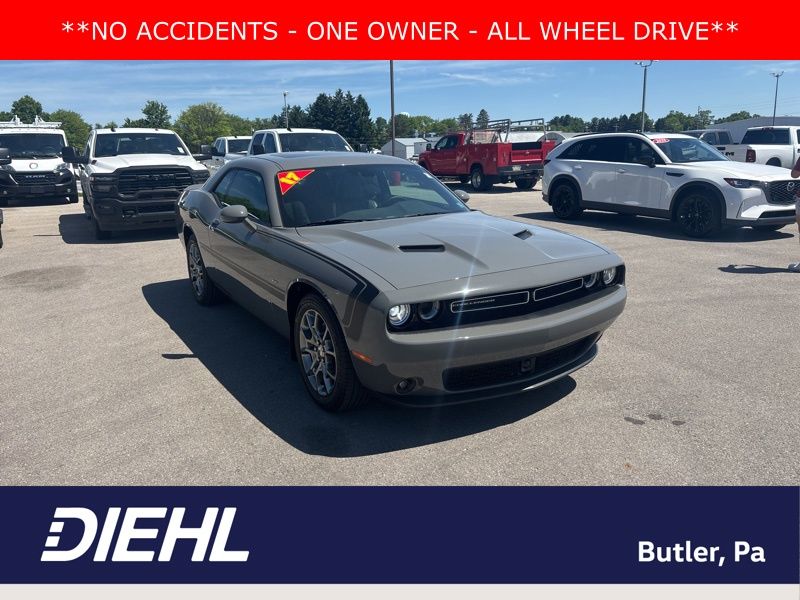 Destroyer Gray Clearcoat 2017 Dodge Challenger GT AWD Coupe All-Wheel Drive 8-Speed Automatic