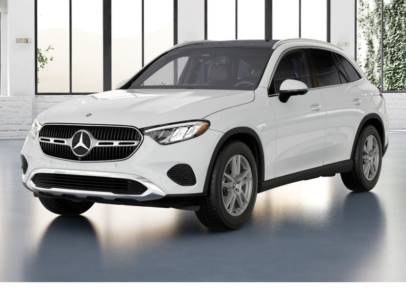 2027 Mercedes-Benz GLC 300 in Polar White
