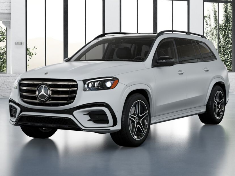 2026 Mercedes-Benz GLS 450 in MANUFAKTUR Signature Moonlight White Magno