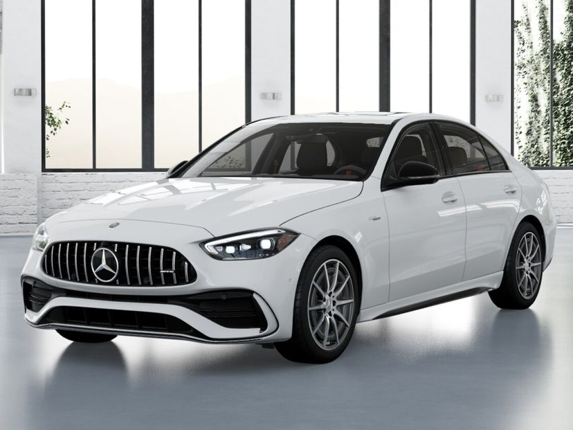 2026 Mercedes-Benz C 43 AMG® in Polar White
