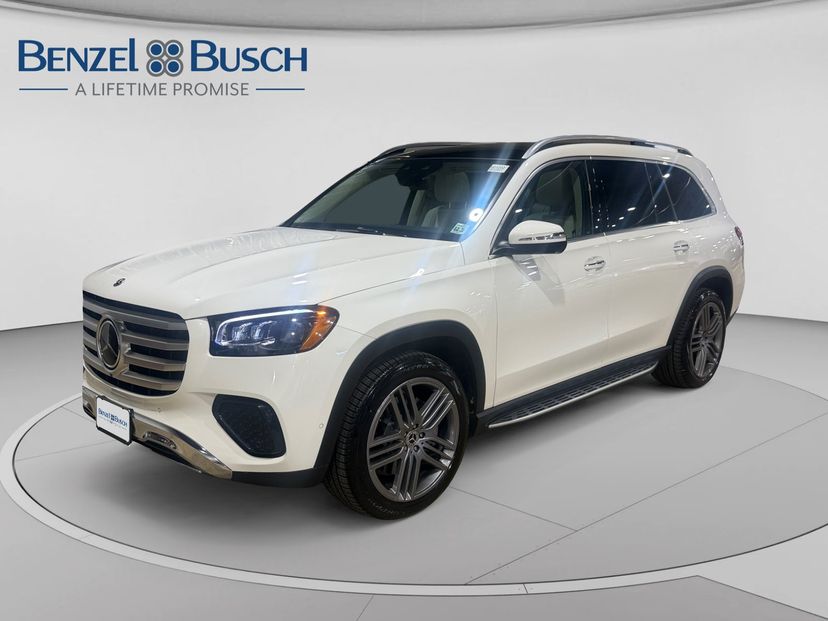 2024 Mercedes-Benz GLS 450 in MANUFAKTUR Diamond White Metallic