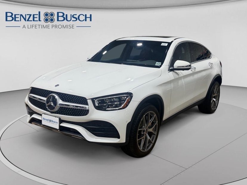2022 Mercedes-Benz GLC 300 Coupe in Polar White