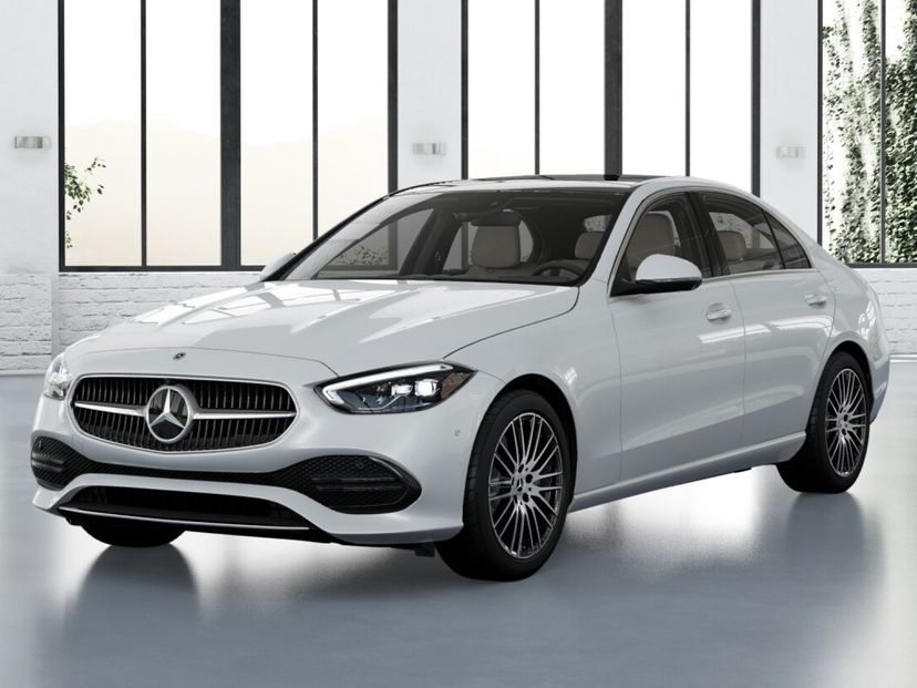 2026 Mercedes-Benz C 300 in MANUFAKTUR Moonlight White Metallic