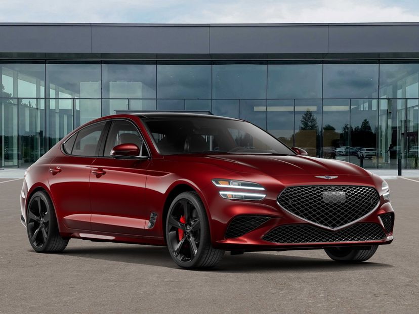 2026 Genesis G70 3.3T Sport Prestige in Red