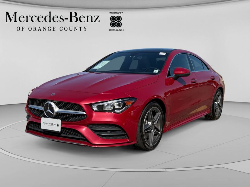 2022 Mercedes-Benz CLA 250 in MANUFAKTUR Patagonia Red Metallic