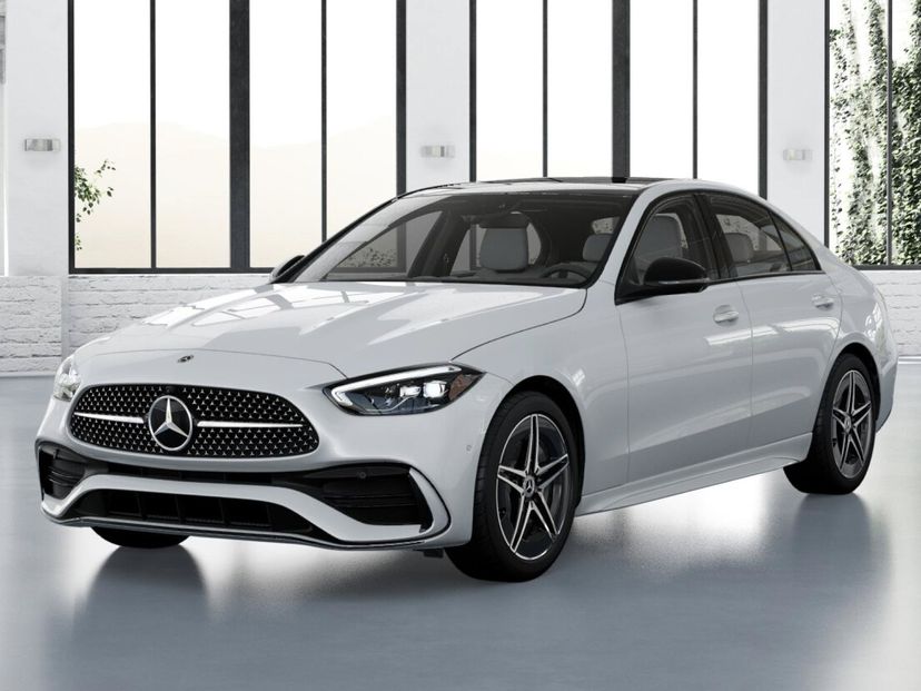 2026 Mercedes-Benz C 300 in MANUFAKTUR Moonlight White Metallic