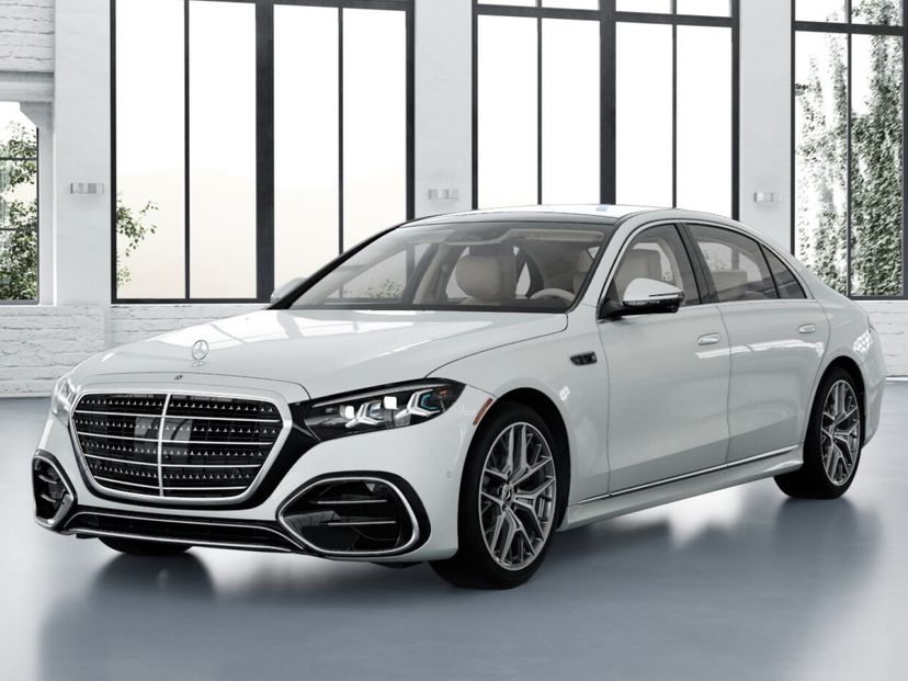 2027 Mercedes-Benz S 500 in MANUFAKTUR Moonlight White Metallic