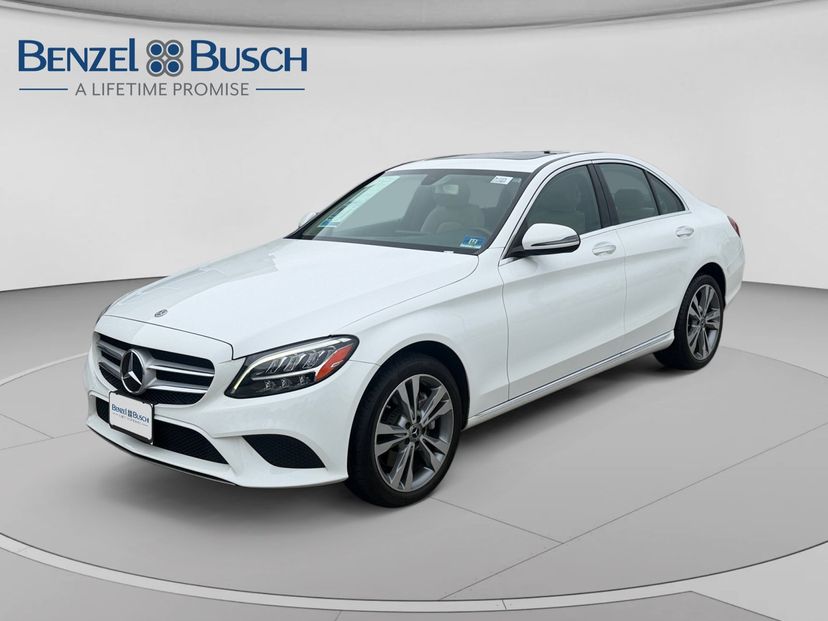2020 Mercedes-Benz C 300 in Polar White