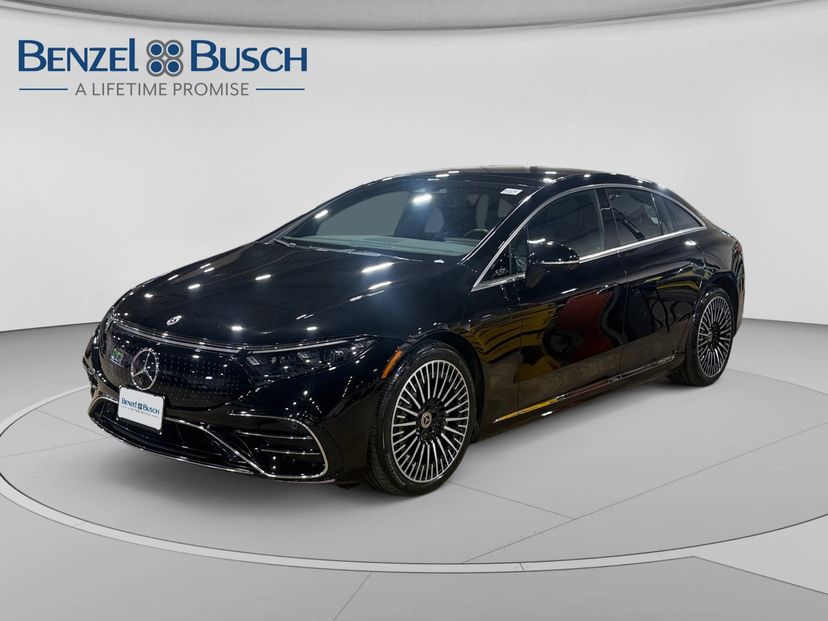 2023 Mercedes-Benz EQS 450 in Obsidian Black Metallic