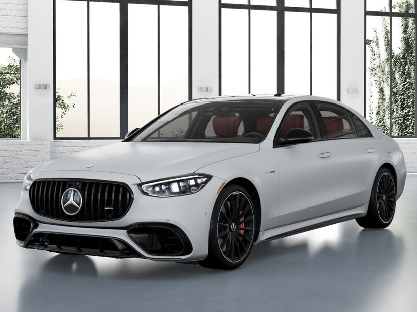 2026 Mercedes-Benz S 63 E AMG® in MANUFAKTUR Moonlight White Magno