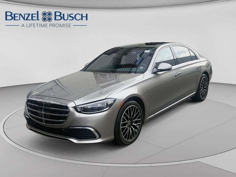 2022 Mercedes-Benz S 580 in Mojave Silver Metallic