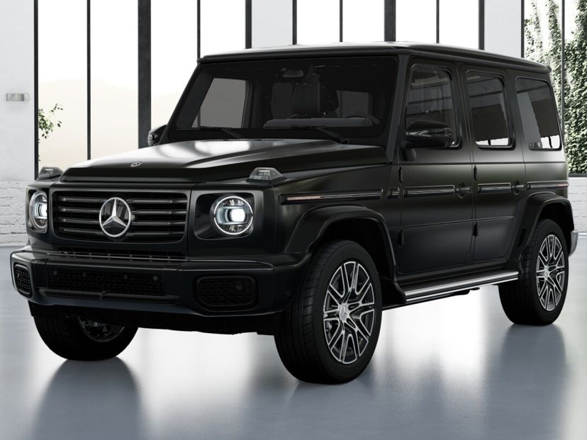 2027 Mercedes-Benz G 580 in MANUFAKTUR Night Black Magno