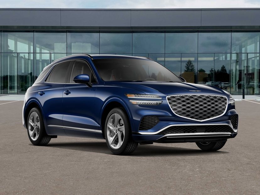 2026 Genesis GV70 2.5T Advanced in Capri Blue