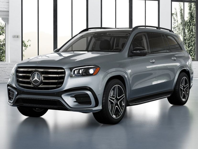 2026 Mercedes-Benz GLS 450 in Cirrus Silver Metallic