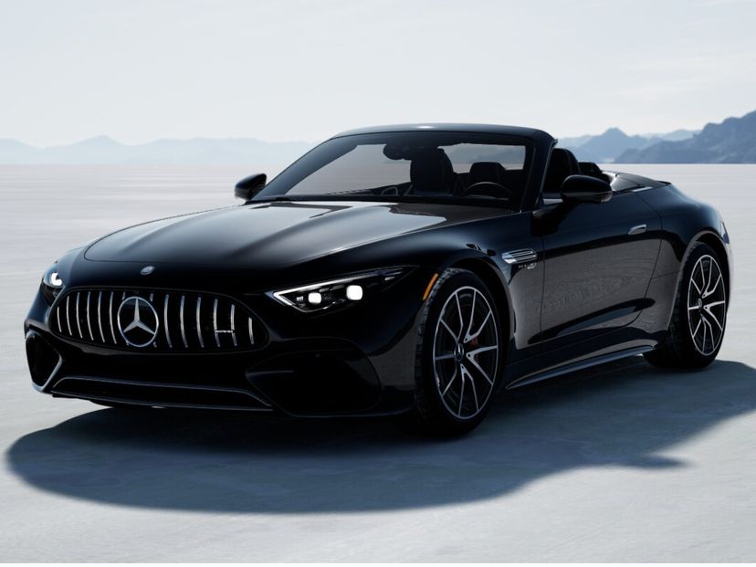 2026 Mercedes-Benz SL 55 AMG® in Obsidian Black Metallic