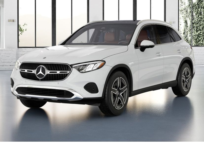 2027 Mercedes-Benz GLC 300 in Polar White
