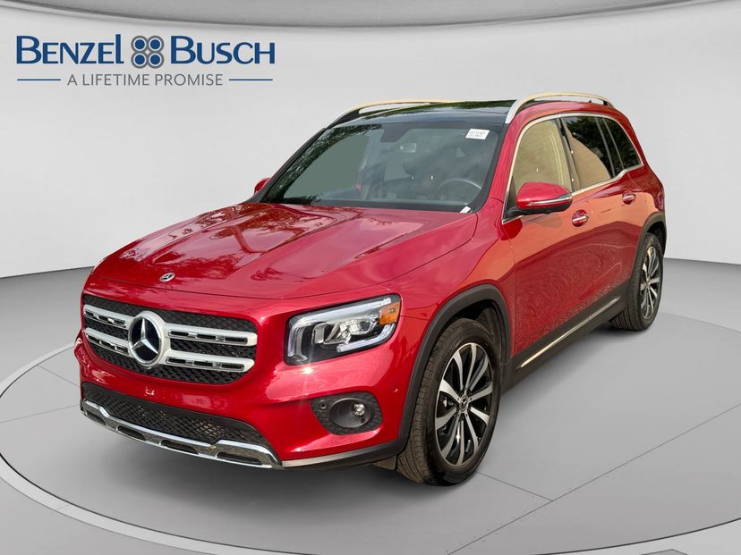 2023 Mercedes-Benz GLB 250 in MANUFAKTUR Patagonia Red Metallic