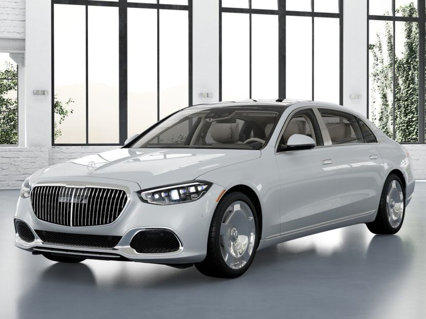 2026 Mercedes-Benz Maybach S 580 in MANUFAKTUR Moonlight White Metallic