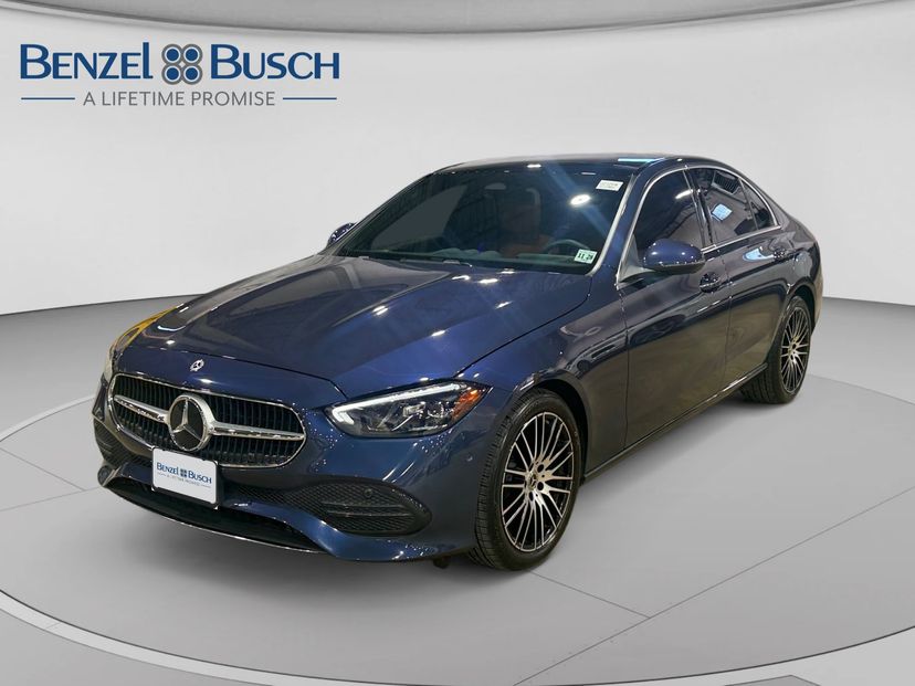 2024 Mercedes-Benz C 300 in Twilight Blue Metallic