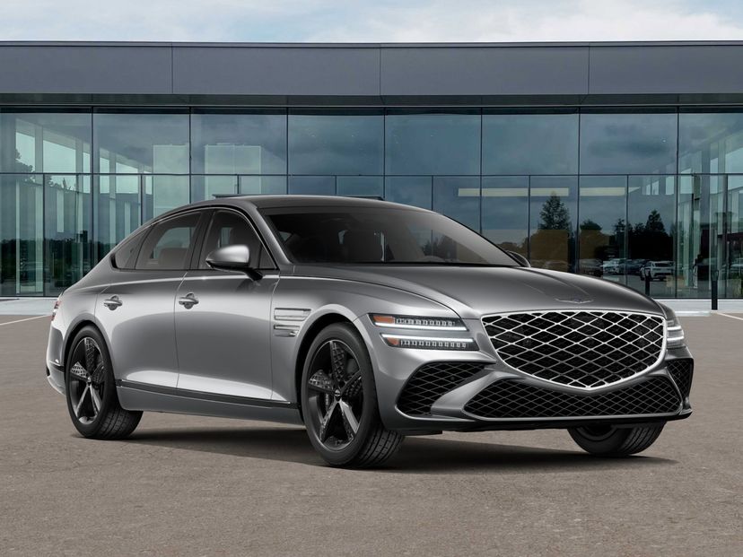 2026 Genesis G80 3.5T Sport Prestige in Silver