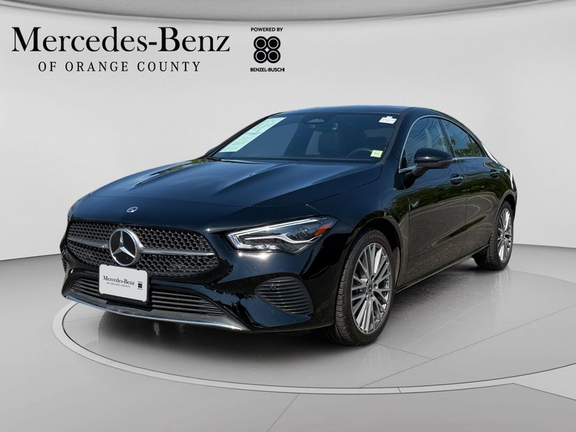 2025 Mercedes-Benz CLA 250 in Night Black