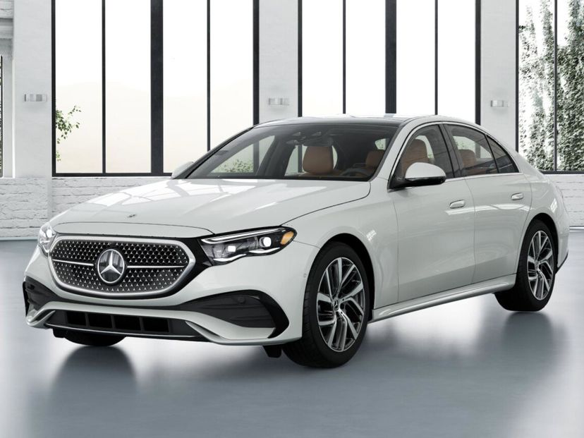 2026 Mercedes-Benz E 350 in Moonlight White Metallic