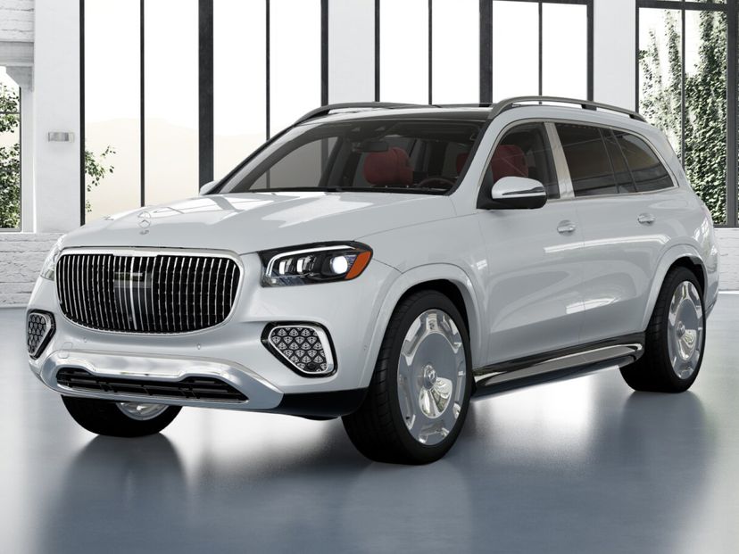 2026 Mercedes-Benz Maybach GLS 600 in Moonlight White Metallic