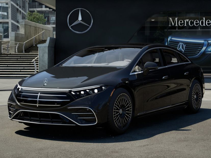 2026 Mercedes-Benz EQS 450 in Obsidian Black Metallic