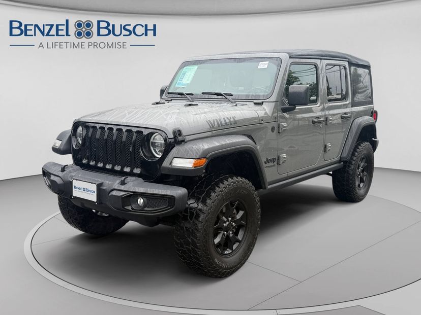 2021 Jeep Wrangler Unlimited Willys — photo 1 of 22