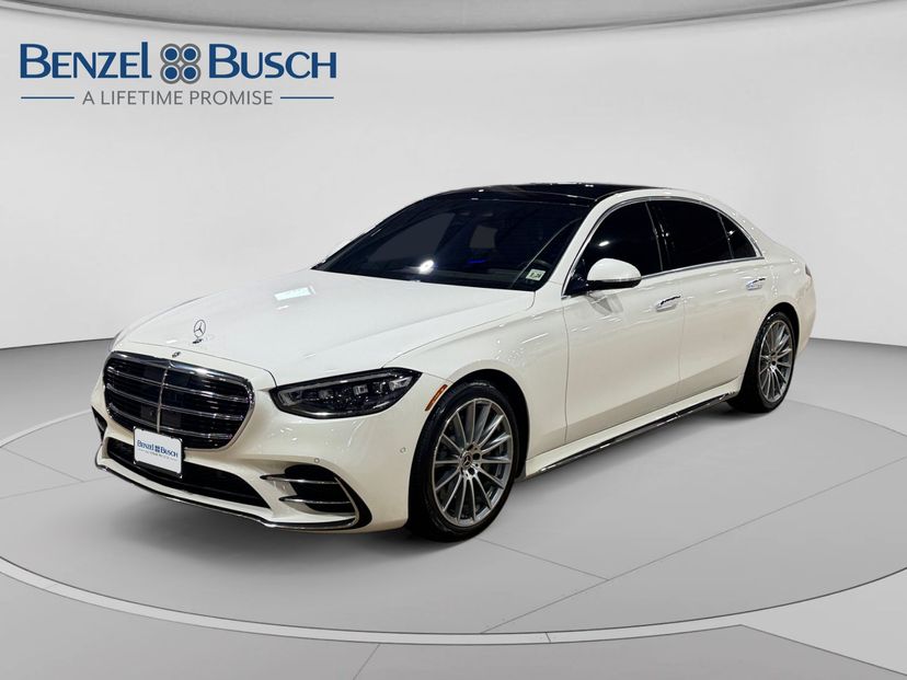 2023 Mercedes-Benz S 580 in MANUFAKTUR Diamond White