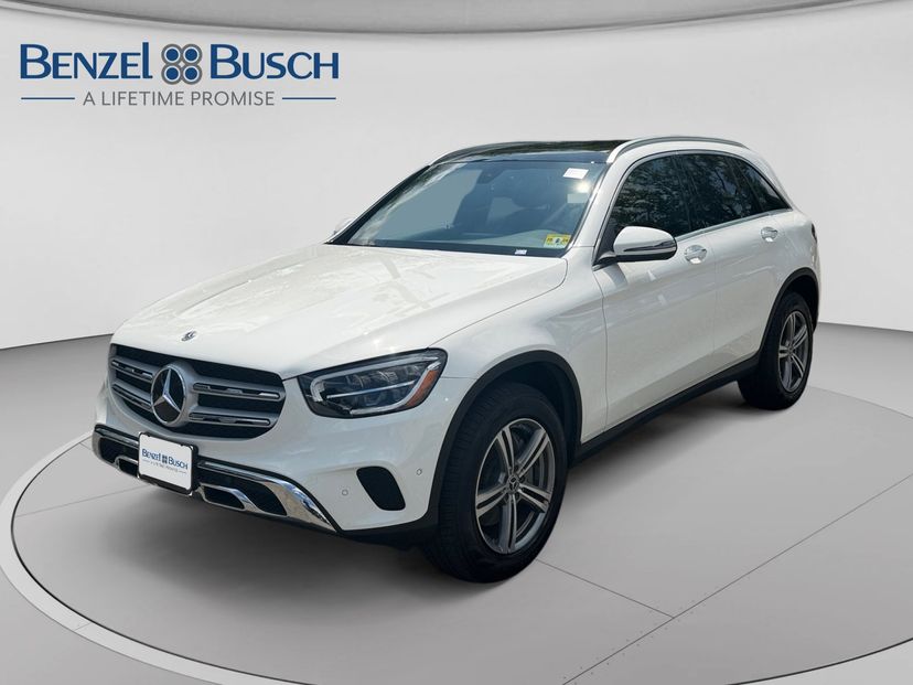 2021 Mercedes-Benz GLC 300 in designo Diamond White Metallic