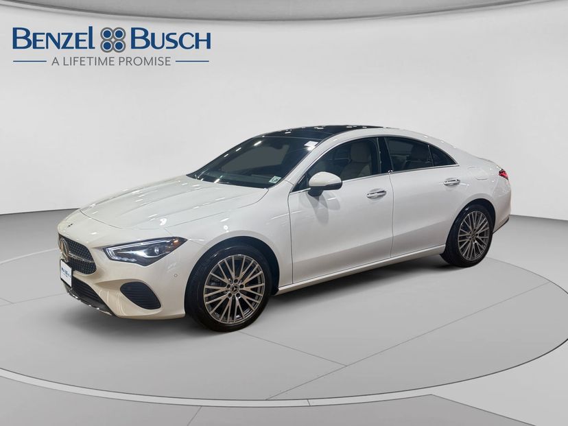 2024 Mercedes-Benz CLA 250 in Digital White Metallic