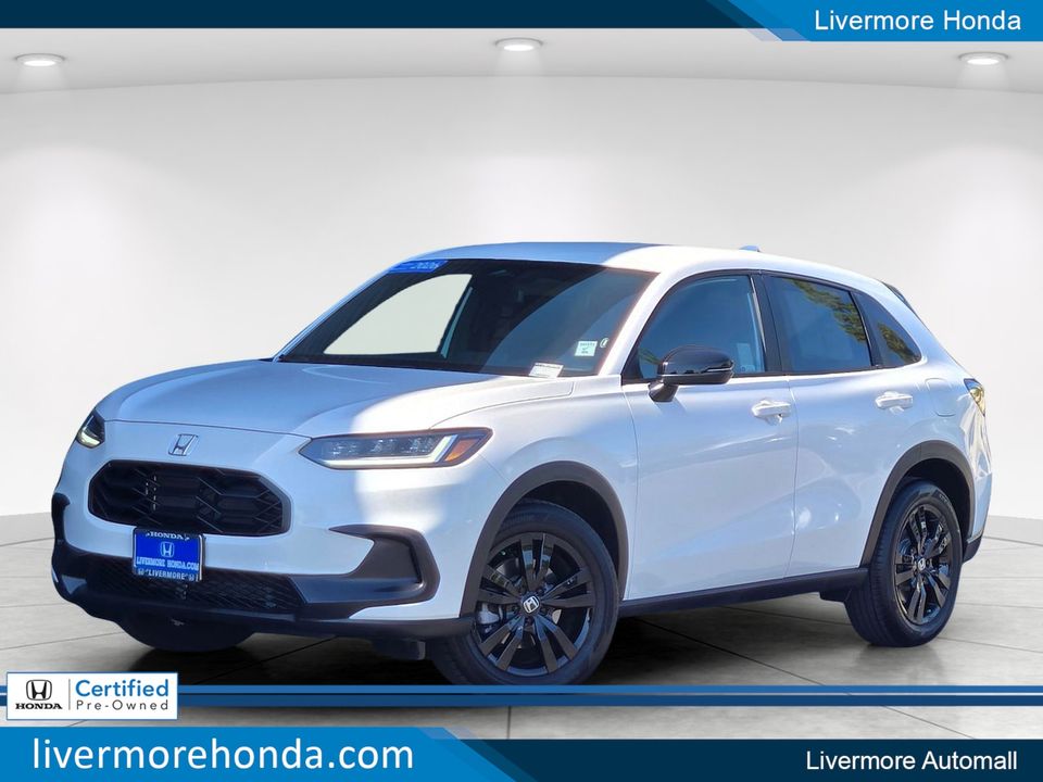 2026 Honda HR-V Sport in Platinum White Pearl
