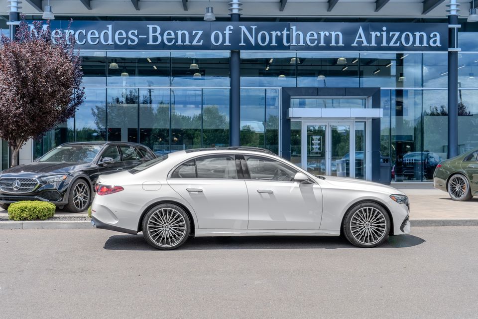 2026 Mercedes-Benz E-Class E 350 in Polar White