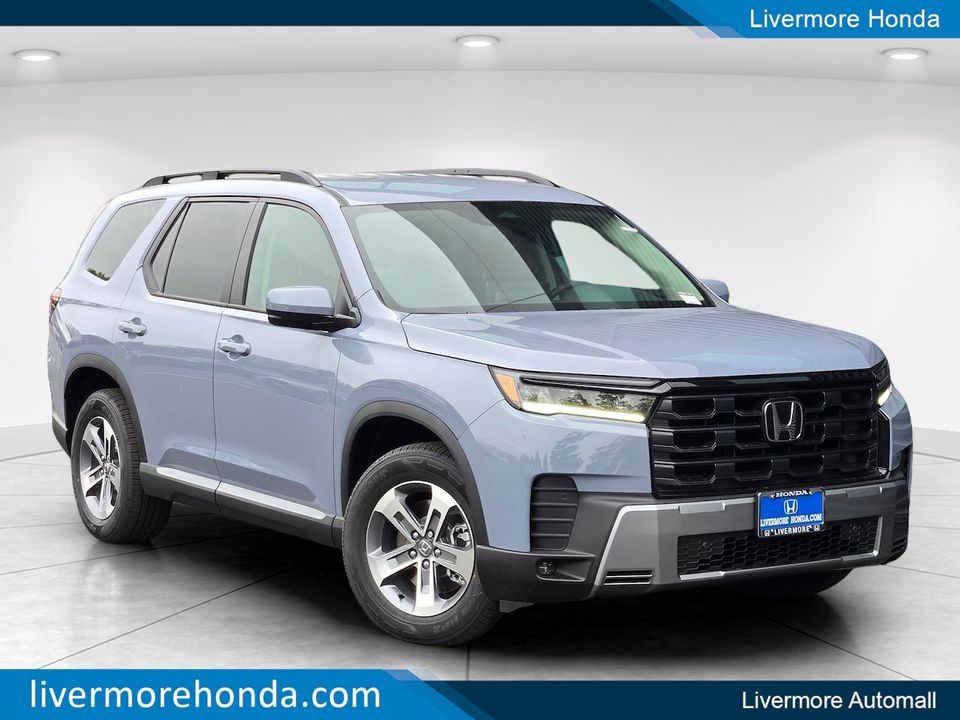 2026 Honda Pilot EX-L in Sonic Gray Pearl