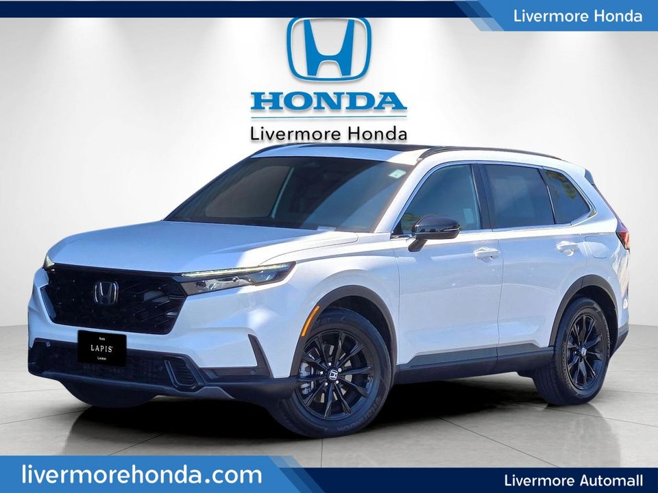 2025 Honda CR-V Hybrid Sport-L in Platinum White Pearl